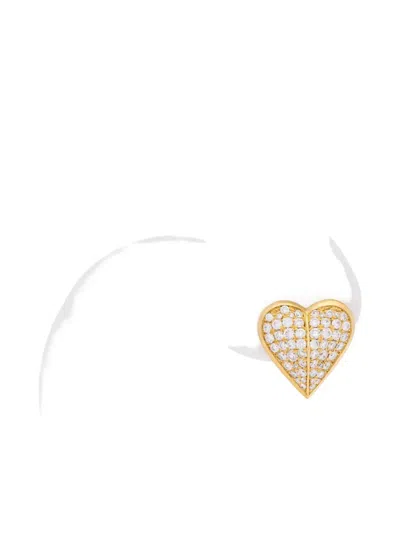 Peruffo 18k Yellow Gold Diamond Stud Earring