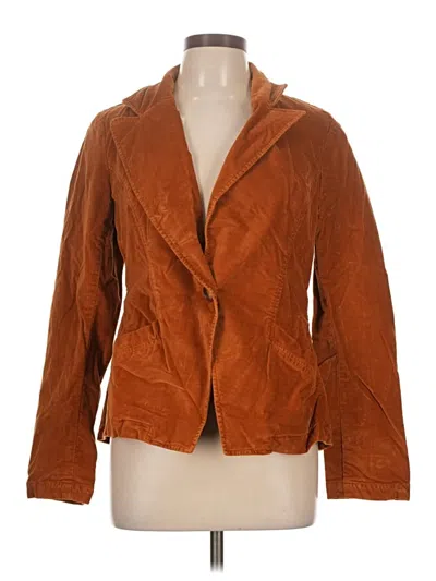 Pre-owned Peruvian Connection Blazer Jacket In Brown