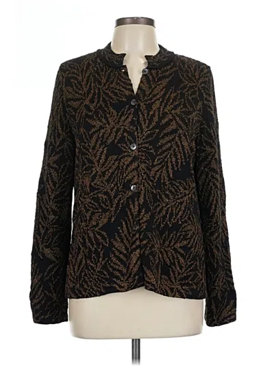 Pre-owned Peruvian Connection Cardigan Sweater In Brown