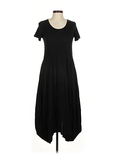 Pre-owned Peruvian Connection Casual Dress In Black