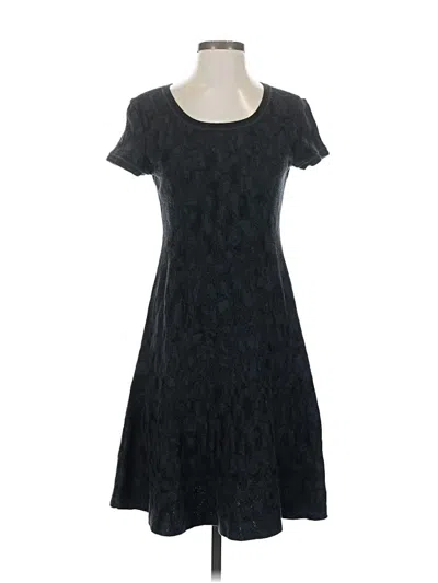 Pre-owned Peruvian Connection Casual Dress In Black