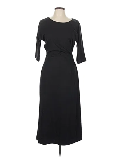 Pre-owned Peruvian Connection Casual Dress In Black