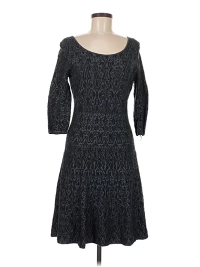 Pre-owned Peruvian Connection Casual Dress In Black