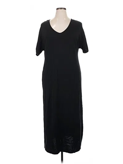 Pre-owned Peruvian Connection Casual Dress In Black