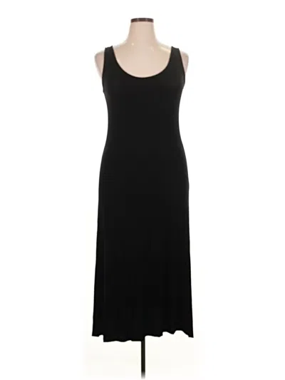 Pre-owned Peruvian Connection Casual Dress In Black