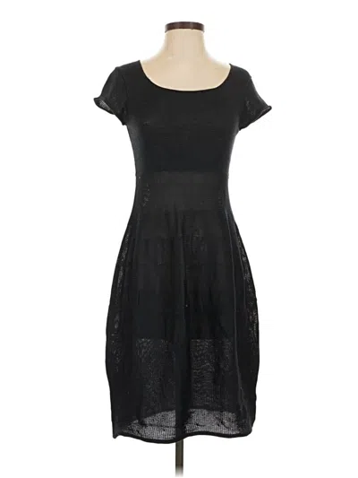 Pre-owned Peruvian Connection Casual Dress In Black