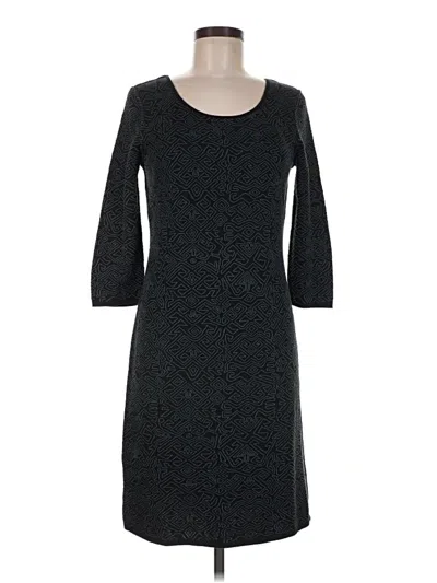 Pre-owned Peruvian Connection Casual Dress In Black