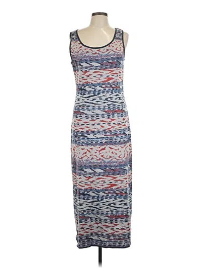 Pre-owned Peruvian Connection Casual Dress In Blue