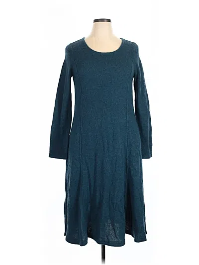 Pre-owned Peruvian Connection Casual Dress In Blue