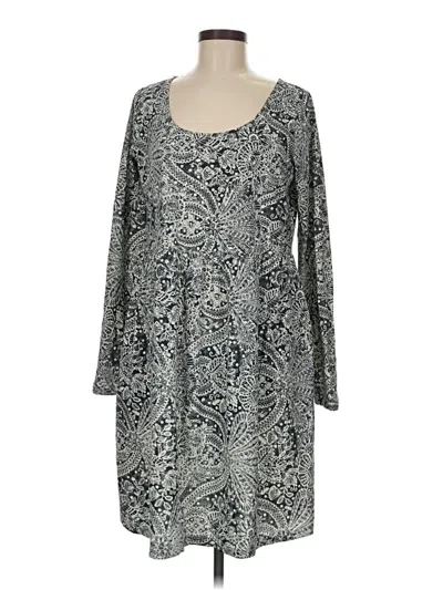 Pre-owned Peruvian Connection Casual Dress In Blue