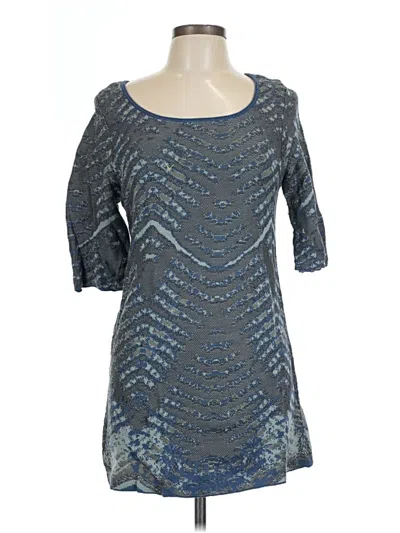 Pre-owned Peruvian Connection Casual Dress In Blue