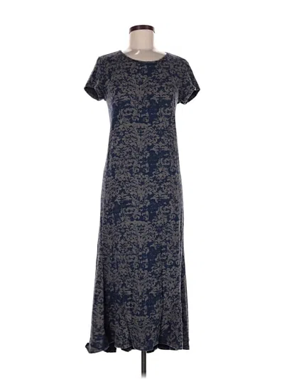 Pre-owned Peruvian Connection Casual Dress In Blue