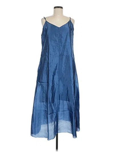 Pre-owned Peruvian Connection Casual Dress In Blue