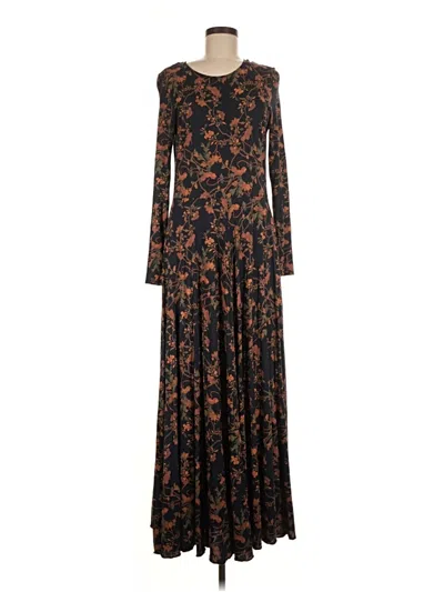 Pre-owned Peruvian Connection Casual Dress In Brown