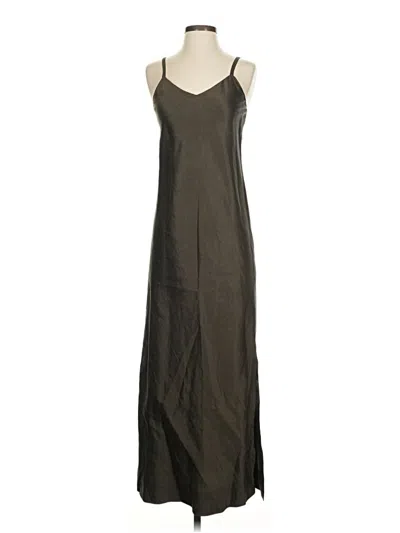 Pre-owned Peruvian Connection Casual Dress In Gray