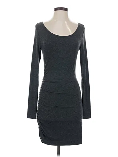 Pre-owned Peruvian Connection Casual Dress In Gray