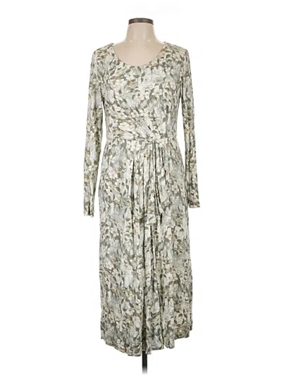 Pre-owned Peruvian Connection Casual Dress In Gray