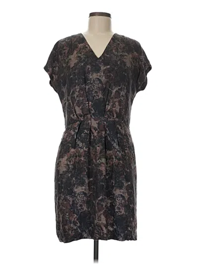 Pre-owned Peruvian Connection Casual Dress In Gray