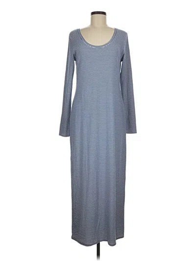 Pre-owned Peruvian Connection Casual Dress In Gray