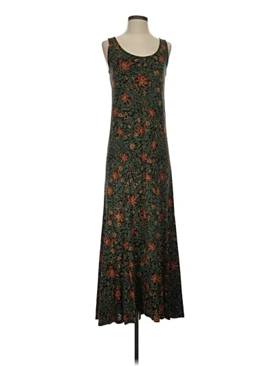 Pre-owned Peruvian Connection Casual Dress In Green