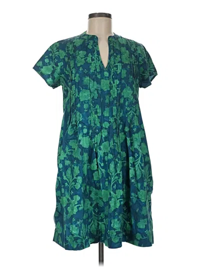 Pre-owned Peruvian Connection Casual Dress In Green