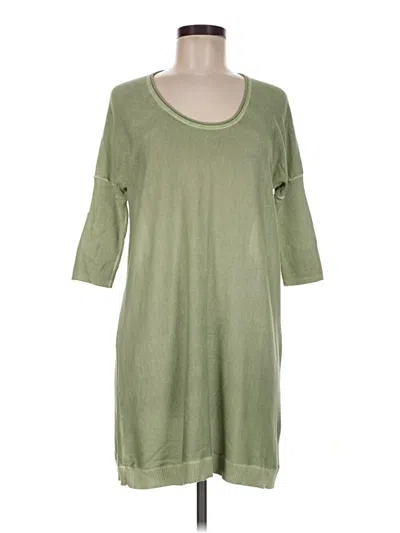 Pre-owned Peruvian Connection Casual Dress In Green