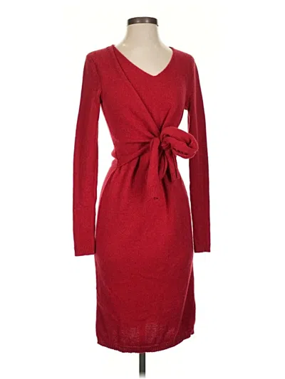 Pre-owned Peruvian Connection Casual Dress In Red
