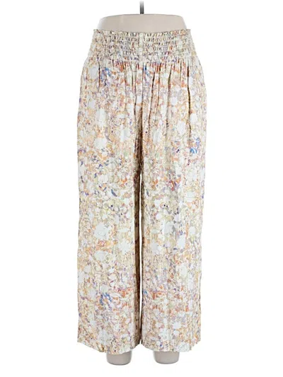 Pre-owned Peruvian Connection Casual Pants In Ivory