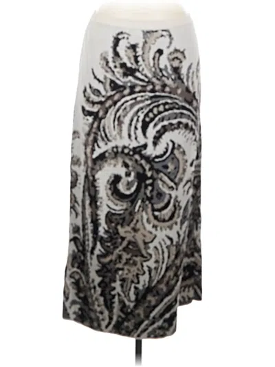 Peruvian Connection Casual Skirt In White