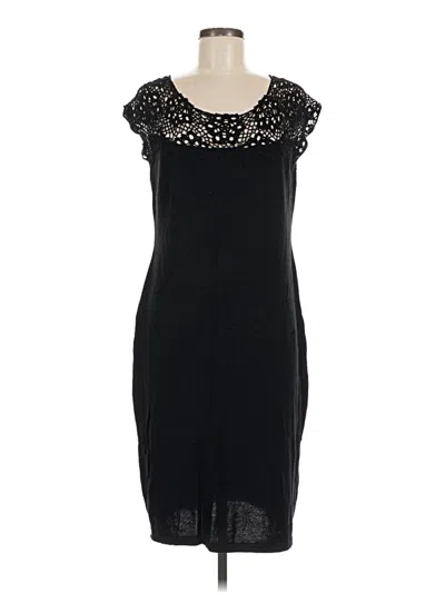 Pre-owned Peruvian Connection Cocktail Dress In Black