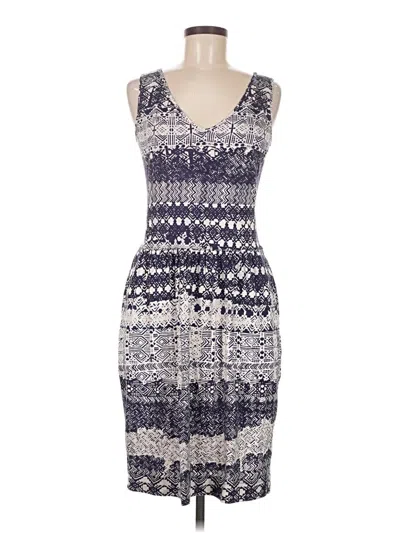 Pre-owned Peruvian Connection Cocktail Dress In Blue