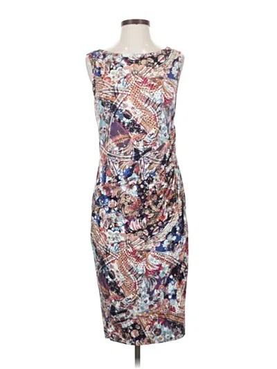 Pre-owned Peruvian Connection Cocktail Dress In Blue