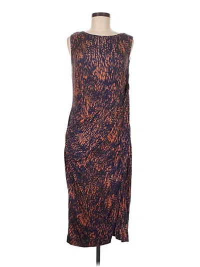 Pre-owned Peruvian Connection Cocktail Dress In Brown