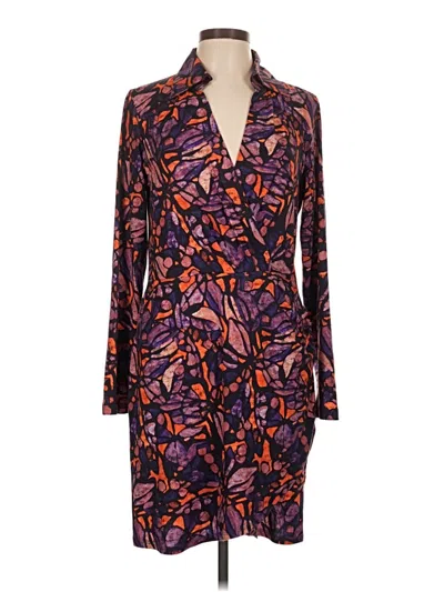 Pre-owned Peruvian Connection Cocktail Dress In Purple