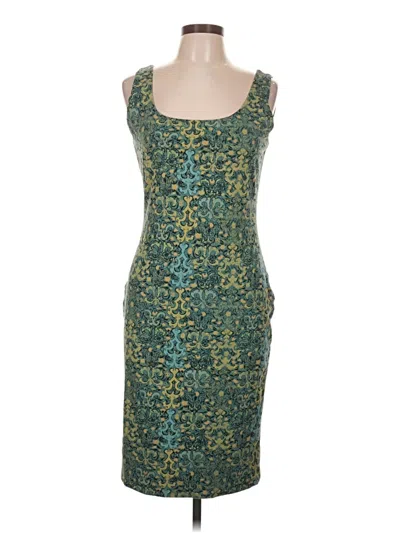 Pre-owned Peruvian Connection Cocktail Dress In Teal
