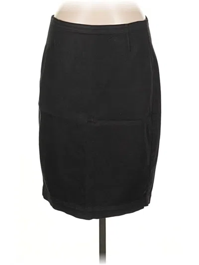 Pre-owned Peruvian Connection Formal Skirt In Black