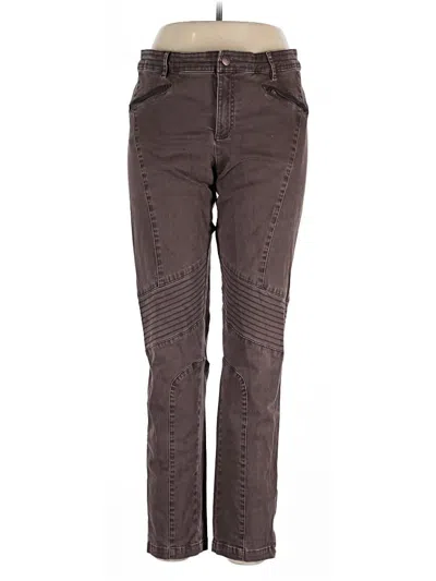 Pre-owned Peruvian Connection Jeans In Brown