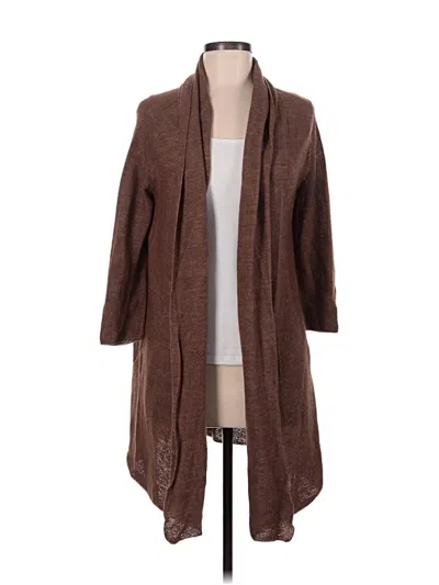 Pre-owned Peruvian Connection Kimono In Brown