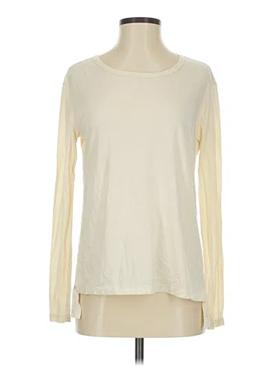 Pre-owned Peruvian Connection Long Sleeve T-shirt In White