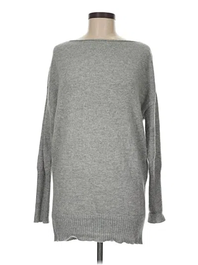 Pre-owned Peruvian Connection Pullover Sweater In Gray