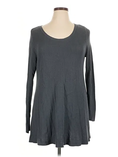 Pre-owned Peruvian Connection Pullover Sweater In Gray
