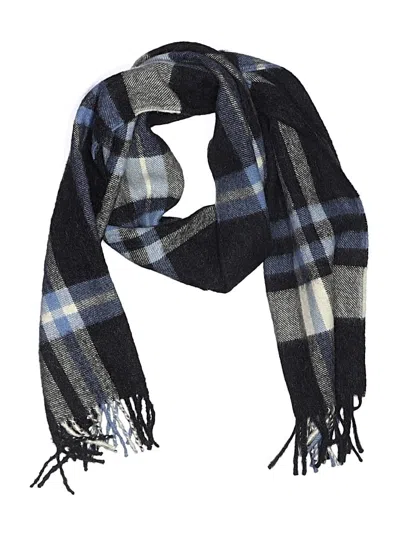 Pre-owned Peruvian Connection Scarf In Blue