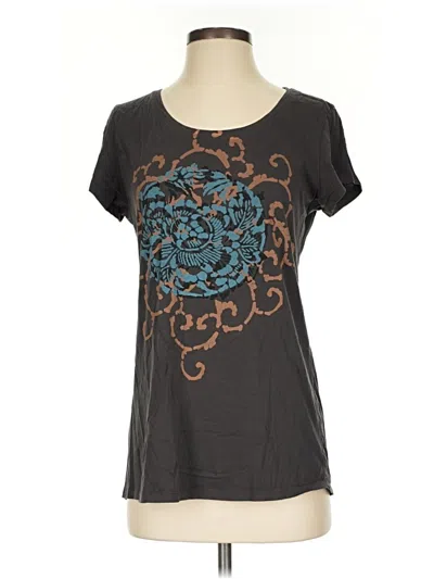 Pre-owned Peruvian Connection Short Sleeve T-shirt In Gray