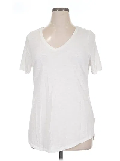 Pre-owned Peruvian Connection Short Sleeve T-shirt In White