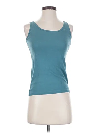 Pre-owned Peruvian Connection Sleeveless T-shirt In Teal