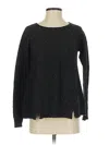 Peruvian Connection Wool Pullover Sweater In Black