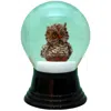 Perz Y Snowglobe - Medium Owl - 5"h X 3"w X 3"d