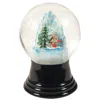 Perz Y Snowglobe, Medium Skier - 5"h X 3"w X 3"d