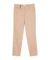 Peserico 4718 Tailored Trousers In Nude