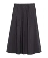 Peserico A-line Midi Skirt In Black
